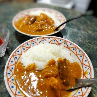 鶏肉とサツマイモのカレー